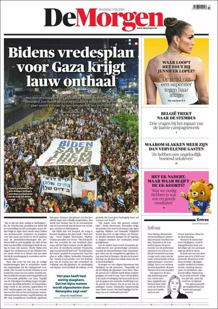 Prima-pagina-de morgen-edizione-di-oggi-03-06-2024